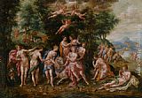 Hendrick De Clerck Canvas Paintings - The Rape of Europa